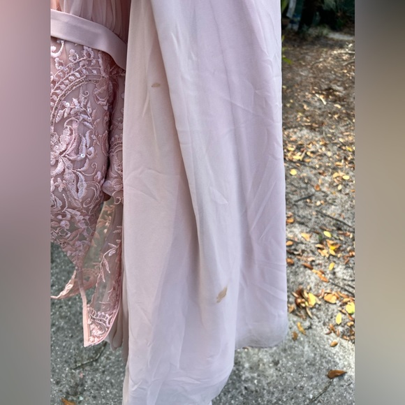 Kennedy Blue | Blush Pink | Jasmine Beaded Bridesmaid Dress - Picture 6 of 12